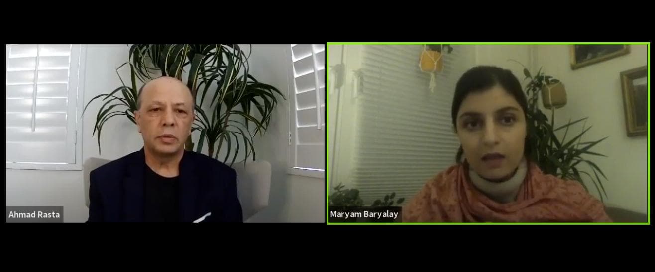 Maryam Baryalay's interview with Ahmad Shah Rastaa