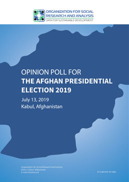 Opinion poll in Afghanistan on Afghan presidential election 2019